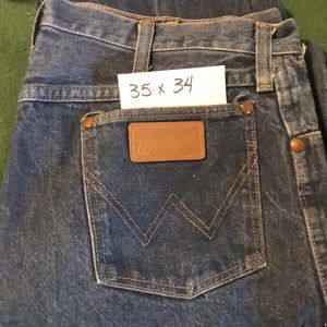 Wrangler men’s jeans 35 x 34